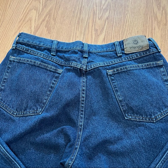 Wrangler Mens Relaxed Fit Blue Jean Size 38x30 - Picture 7 of 11